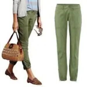 Cabi Compass Pant – Olive Green – Women’s Size 2